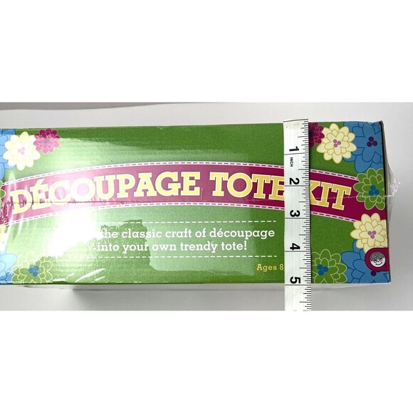 D.I.Y. Tote Craft Kit For Kids - Decoupage Tote Kit - Includes Everything Needed - Picture 7 of 7